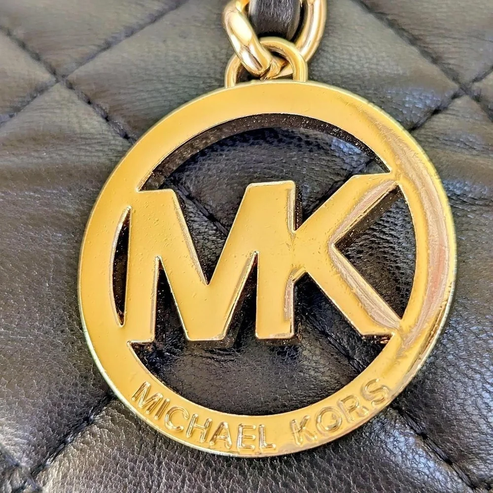 Vintage Y2K Michael Kors Black Quilted Women's Bag